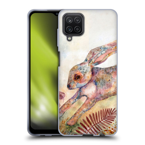 Wyanne Nature Portraits Bunny Escape Painting Soft Gel Case for Samsung Galaxy A12 (2020)
