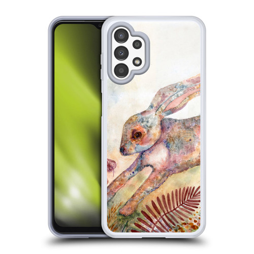 Wyanne Nature Portraits Bunny Escape Painting Soft Gel Case for Samsung Galaxy A13 (2022)
