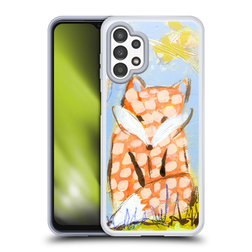 Wyanne Nature Portraits Fox In The Brambles Soft Gel Case for Samsung Galaxy A13 (2022)