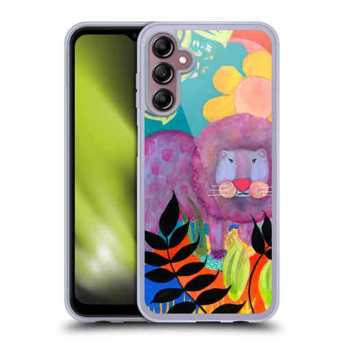 Wyanne Nature Portraits Lion Soft Gel Case for Samsung Galaxy A14 5G