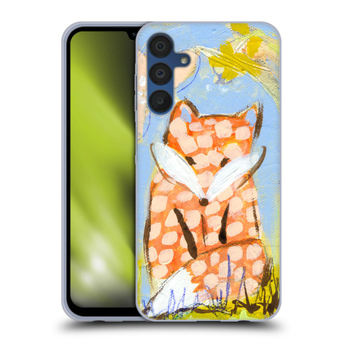Wyanne Nature Portraits Fox In The Brambles Soft Gel Case for Samsung Galaxy A15 & MagSafe