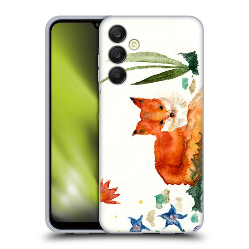 Wyanne Nature Portraits Little Fox In The Garden Soft Gel Case for Samsung Galaxy A25 5G