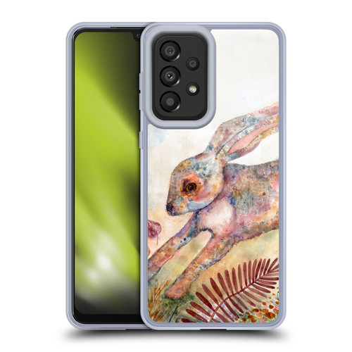 Wyanne Nature Portraits Bunny Escape Painting Soft Gel Case for Samsung Galaxy A33 5G (2022)