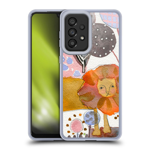 Wyanne Nature Portraits Watercolour Lion Soft Gel Case for Samsung Galaxy A33 5G (2022)