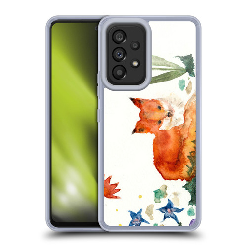 Wyanne Nature Portraits Little Fox In The Garden Soft Gel Case for Samsung Galaxy A53 5G (2022)