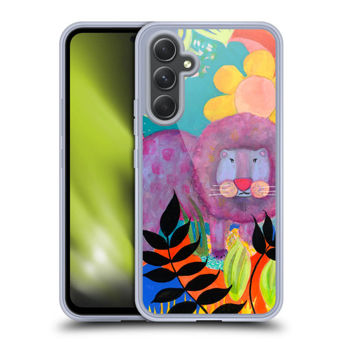 Wyanne Nature Portraits Lion Soft Gel Case for Samsung Galaxy A54 5G