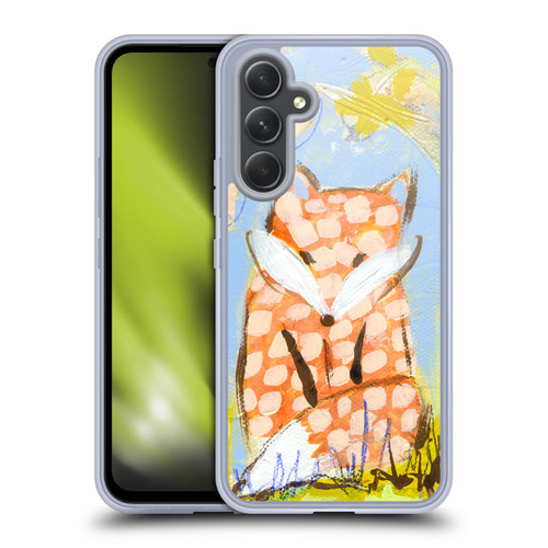 Wyanne Nature Portraits Fox In The Brambles Soft Gel Case for Samsung Galaxy A54 5G