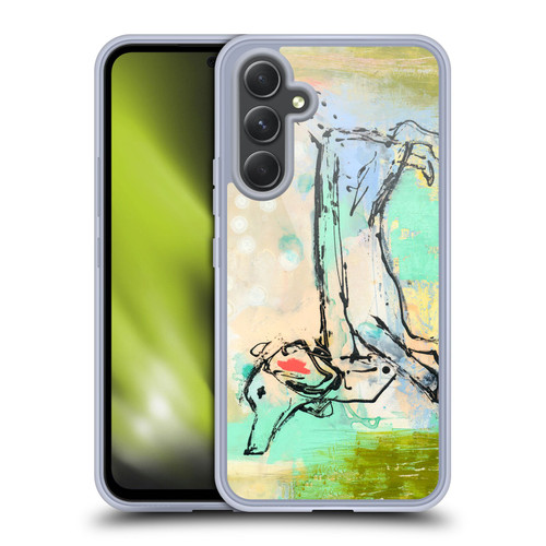 Wyanne Nature Portraits Dog Sketch Soft Gel Case for Samsung Galaxy A54 5G
