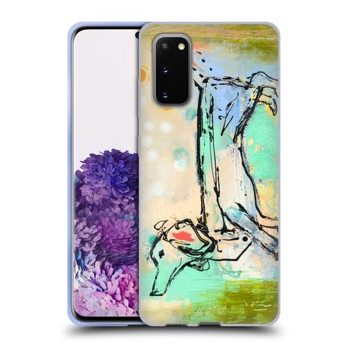 Wyanne Nature Portraits Dog Sketch Soft Gel Case for Samsung Galaxy S20 / S20 5G