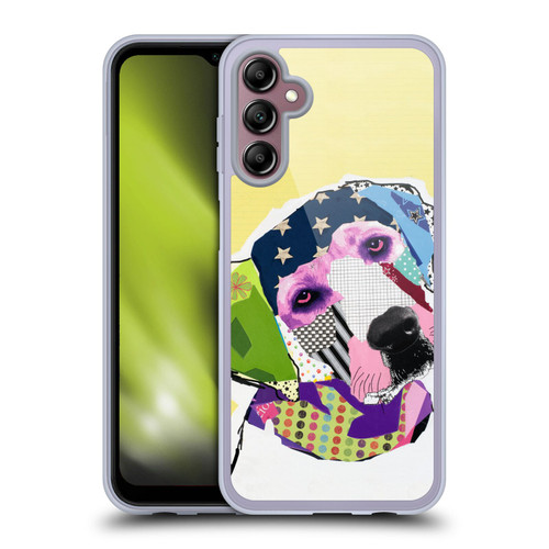 Michel Keck Dogs Yellow Lab Soft Gel Case for Samsung Galaxy A14 5G