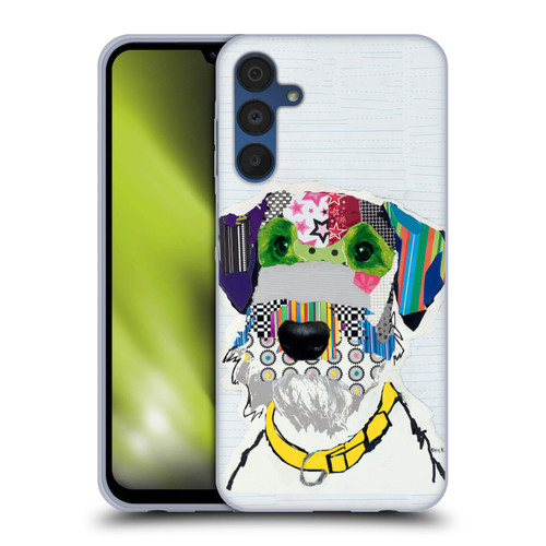 Michel Keck Dogs Fox Terrier Soft Gel Case for Samsung Galaxy A15 & MagSafe
