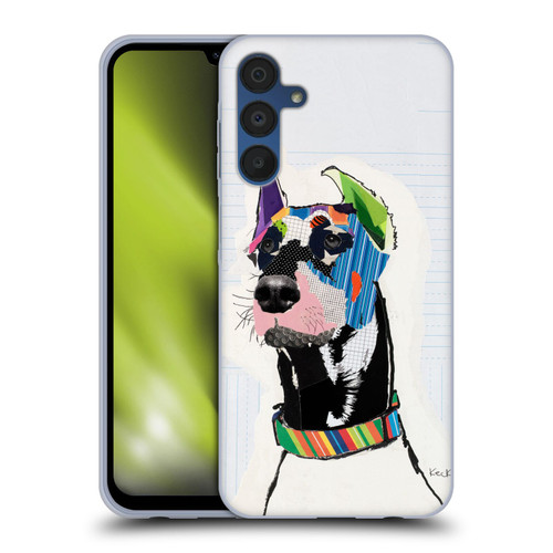 Michel Keck Dogs Ready Soft Gel Case for Samsung Galaxy A15 & MagSafe
