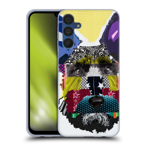 Michel Keck Dogs Scottie Soft Gel Case for Samsung Galaxy A15 & MagSafe