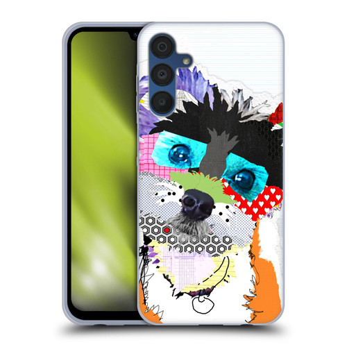 Michel Keck Dogs Snorkie Soft Gel Case for Samsung Galaxy A15 & MagSafe