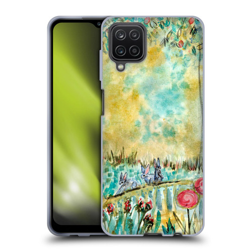 Wyanne Nature 2 Three Rabbits Soft Gel Case for Samsung Galaxy A12 (2020)
