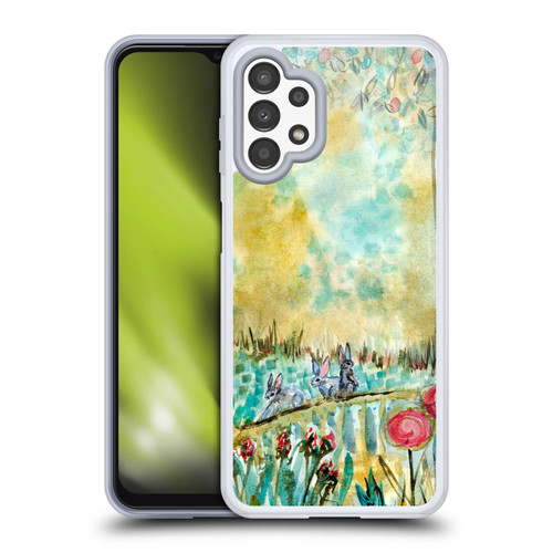 Wyanne Nature 2 Three Rabbits Soft Gel Case for Samsung Galaxy A13 (2022)