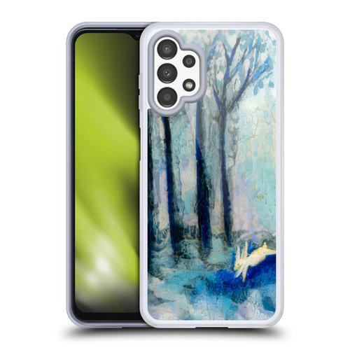 Wyanne Nature 2 White Rabbit Soft Gel Case for Samsung Galaxy A13 (2022)