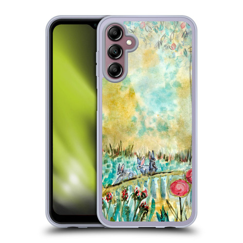 Wyanne Nature 2 Three Rabbits Soft Gel Case for Samsung Galaxy A14 5G