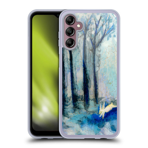 Wyanne Nature 2 White Rabbit Soft Gel Case for Samsung Galaxy A14 5G