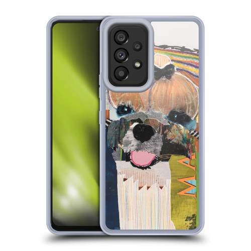 Michel Keck Dogs Maltese Soft Gel Case for Samsung Galaxy A53 5G (2022)