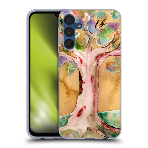 Wyanne Nature 2 Watercolour Tree Soft Gel Case for Samsung Galaxy A15 & MagSafe