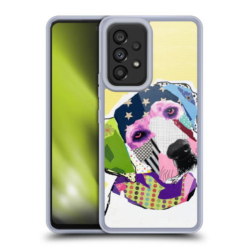 Michel Keck Dogs Yellow Lab Soft Gel Case for Samsung Galaxy A53 5G (2022)