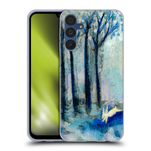 Wyanne Nature 2 White Rabbit Soft Gel Case for Samsung Galaxy A15 & MagSafe