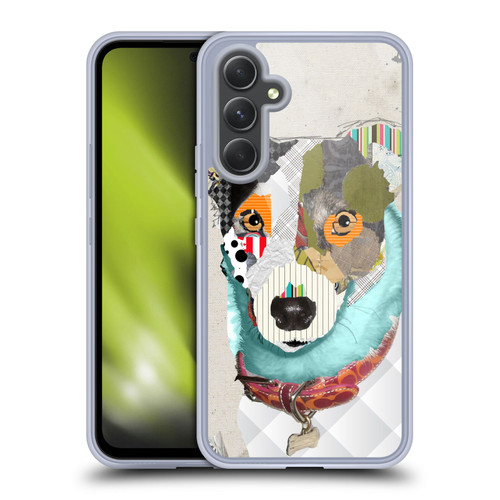 Michel Keck Dogs Jack Rusell Soft Gel Case for Samsung Galaxy A54 5G