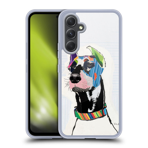 Michel Keck Dogs Ready Soft Gel Case for Samsung Galaxy A54 5G