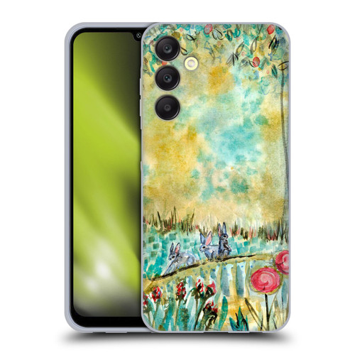 Wyanne Nature 2 Three Rabbits Soft Gel Case for Samsung Galaxy A25 5G