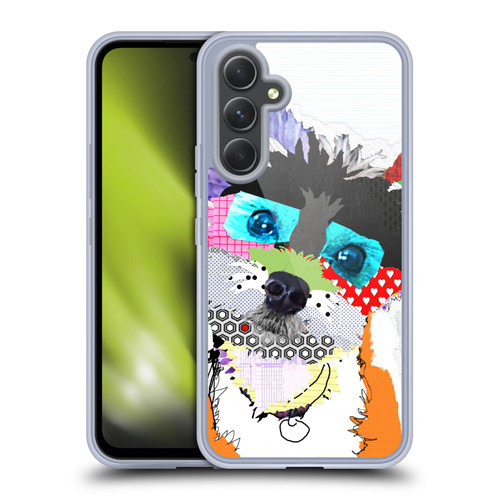 Michel Keck Dogs Snorkie Soft Gel Case for Samsung Galaxy A54 5G