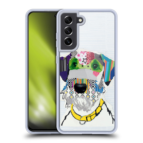 Michel Keck Dogs Fox Terrier Soft Gel Case for Samsung Galaxy S21 FE 5G & MagSafe