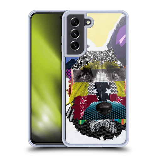 Michel Keck Dogs Scottie Soft Gel Case for Samsung Galaxy S21 FE 5G & MagSafe