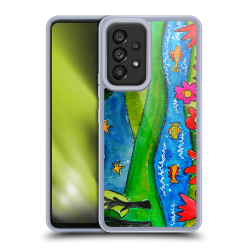 Wyanne Nature 2 Summer Lake At Midnight Soft Gel Case for Samsung Galaxy A53 5G (2022)