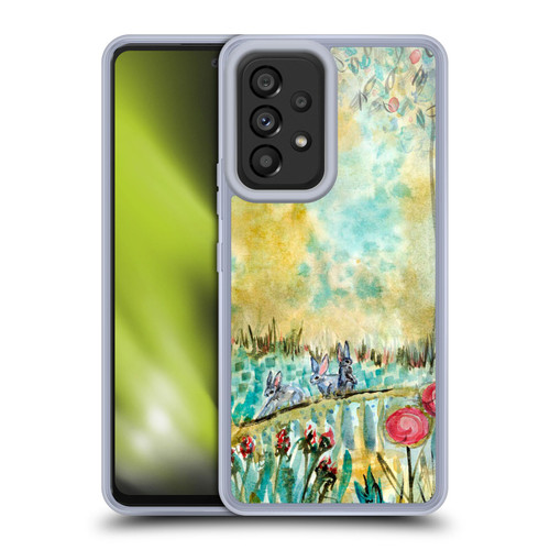 Wyanne Nature 2 Three Rabbits Soft Gel Case for Samsung Galaxy A53 5G (2022)
