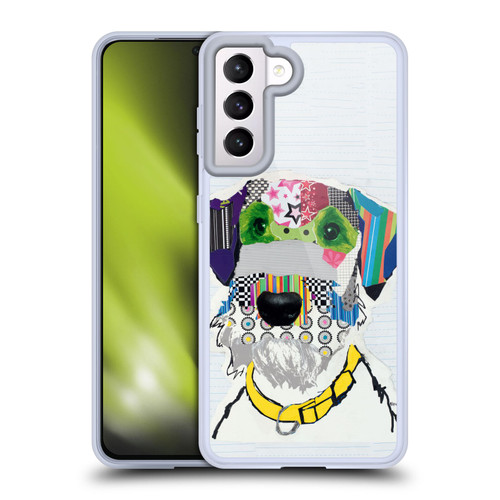 Michel Keck Dogs Fox Terrier Soft Gel Case for Samsung Galaxy S21 5G & MagSafe