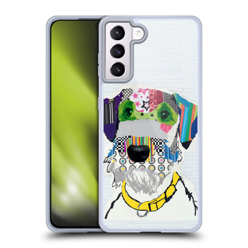 Michel Keck Dogs Fox Terrier Soft Gel Case for Samsung Galaxy S21+ 5G & MagSafe