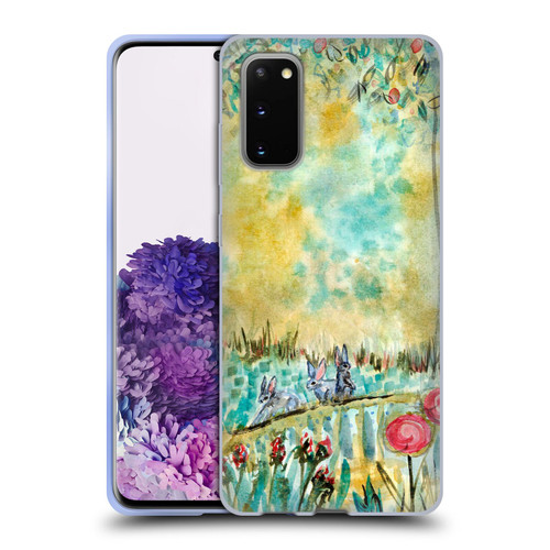 Wyanne Nature 2 Three Rabbits Soft Gel Case for Samsung Galaxy S20 / S20 5G