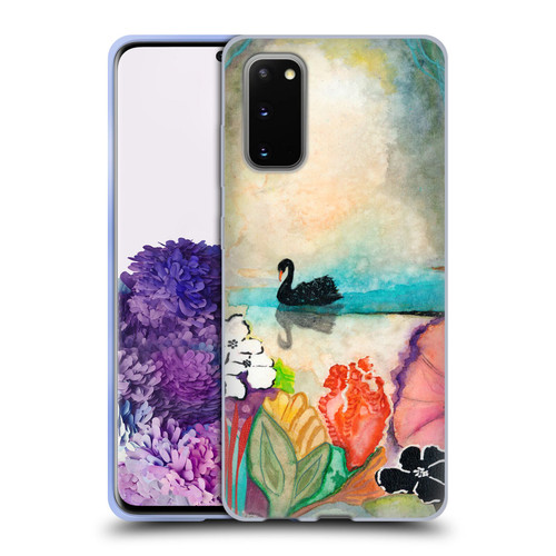 Wyanne Nature 2 Black Swan On The Lake Soft Gel Case for Samsung Galaxy S20 / S20 5G
