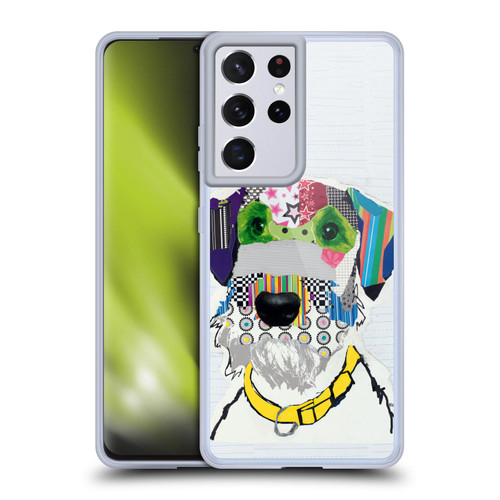 Michel Keck Dogs Fox Terrier Soft Gel Case for Samsung Galaxy S21 Ultra 5G & MagSafe