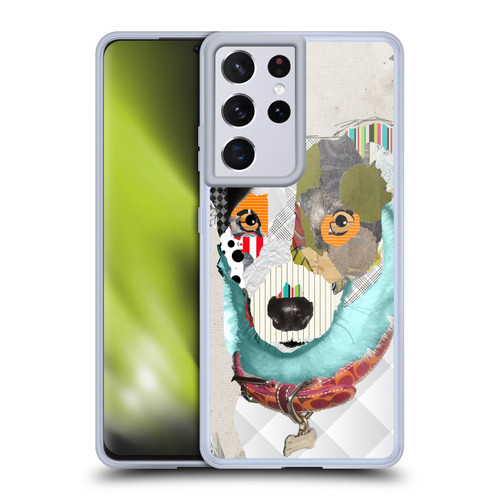Michel Keck Dogs Jack Rusell Soft Gel Case for Samsung Galaxy S21 Ultra 5G & MagSafe