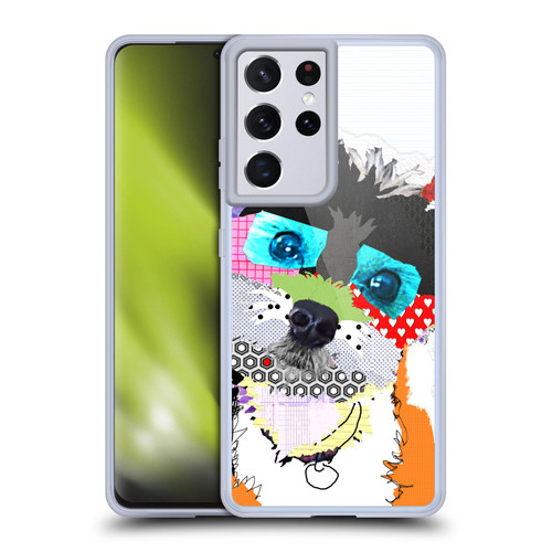 Michel Keck Dogs Snorkie Soft Gel Case for Samsung Galaxy S21 Ultra 5G & MagSafe