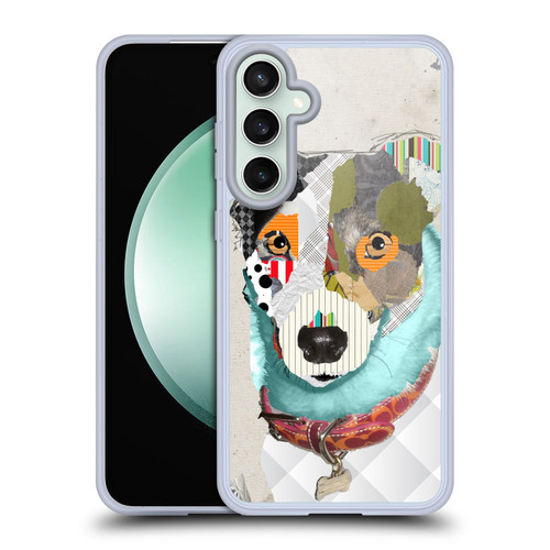 Michel Keck Dogs Jack Rusell Soft Gel Case for Samsung Galaxy S23 FE 5G & MagSafe
