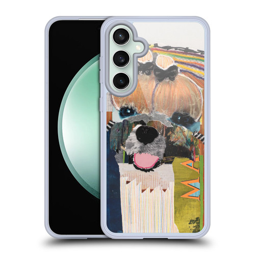 Michel Keck Dogs Maltese Soft Gel Case for Samsung Galaxy S23 FE 5G & MagSafe