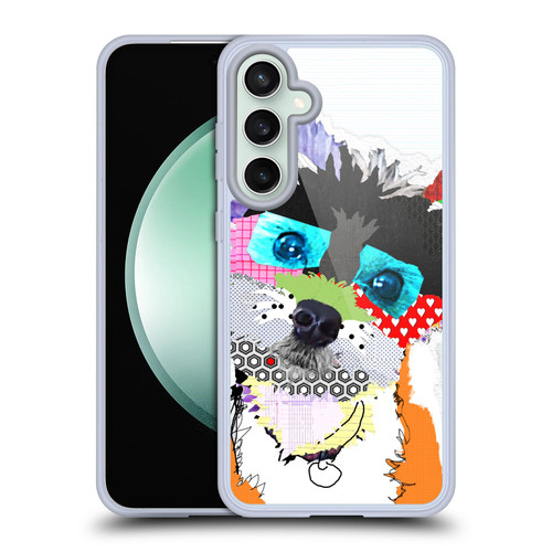 Michel Keck Dogs Snorkie Soft Gel Case for Samsung Galaxy S23 FE 5G & MagSafe