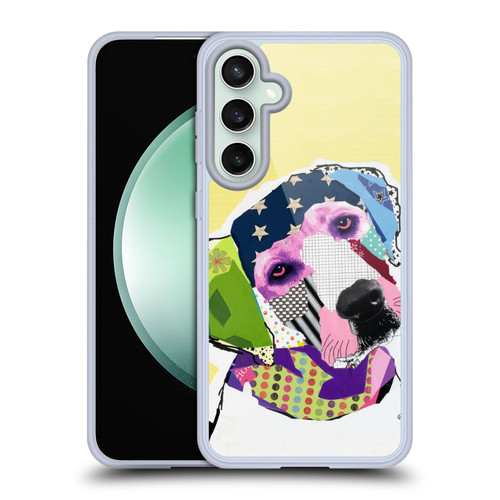 Michel Keck Dogs Yellow Lab Soft Gel Case for Samsung Galaxy S23 FE 5G & MagSafe