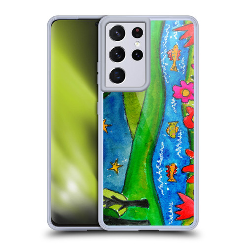 Wyanne Nature 2 Summer Lake At Midnight Soft Gel Case for Samsung Galaxy S21 Ultra 5G & MagSafe