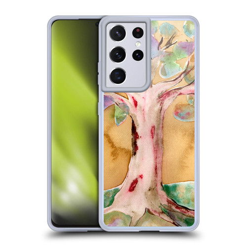 Wyanne Nature 2 Watercolour Tree Soft Gel Case for Samsung Galaxy S21 Ultra 5G & MagSafe