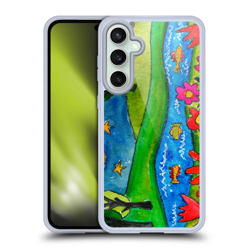 Wyanne Nature 2 Summer Lake At Midnight Soft Gel Case for Samsung Galaxy S23 FE 5G & MagSafe