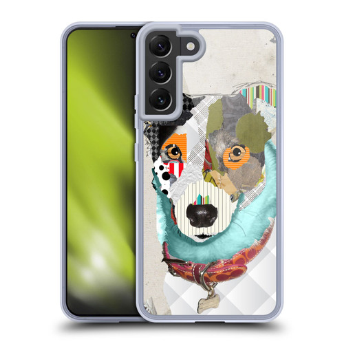 Michel Keck Dogs Jack Rusell Soft Gel Case for Samsung Galaxy S22+ 5G & MagSafe